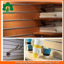 Slotted MDF Board, Melamine Slotted MDF, Grooved MDF 18mm